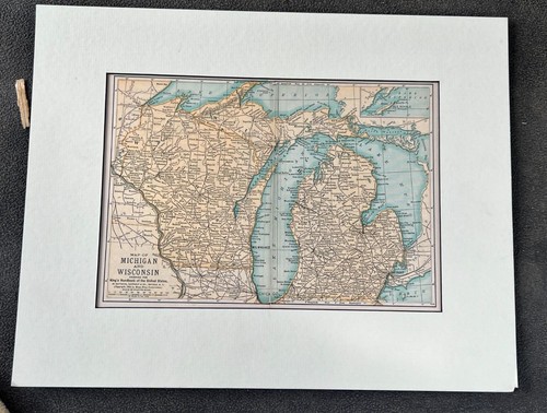 1902 matted map - 1902,
