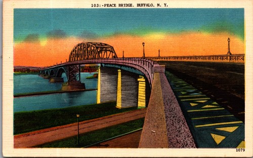 1930s linen postcard - 1930s,