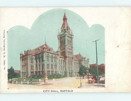 Pre 1907 city hall buffalo - buffalo, new